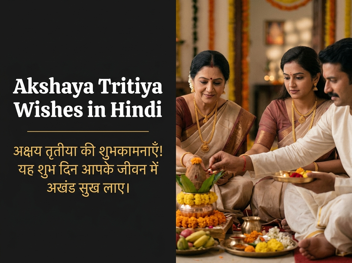 Akshaya Tritiya Wishes in Hindi