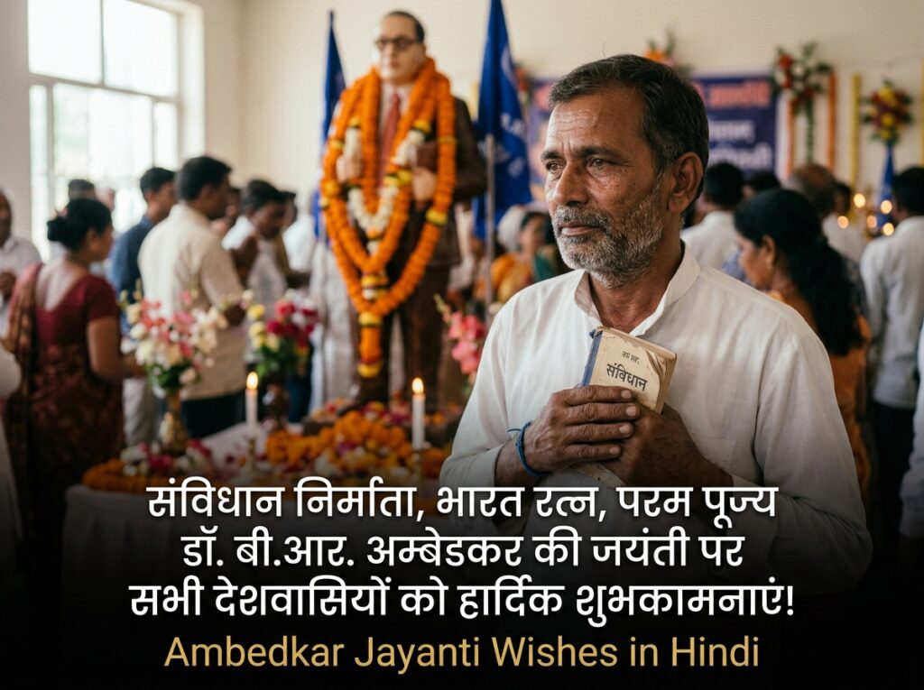 Ambedkar Jayanti Wishes in Hindi