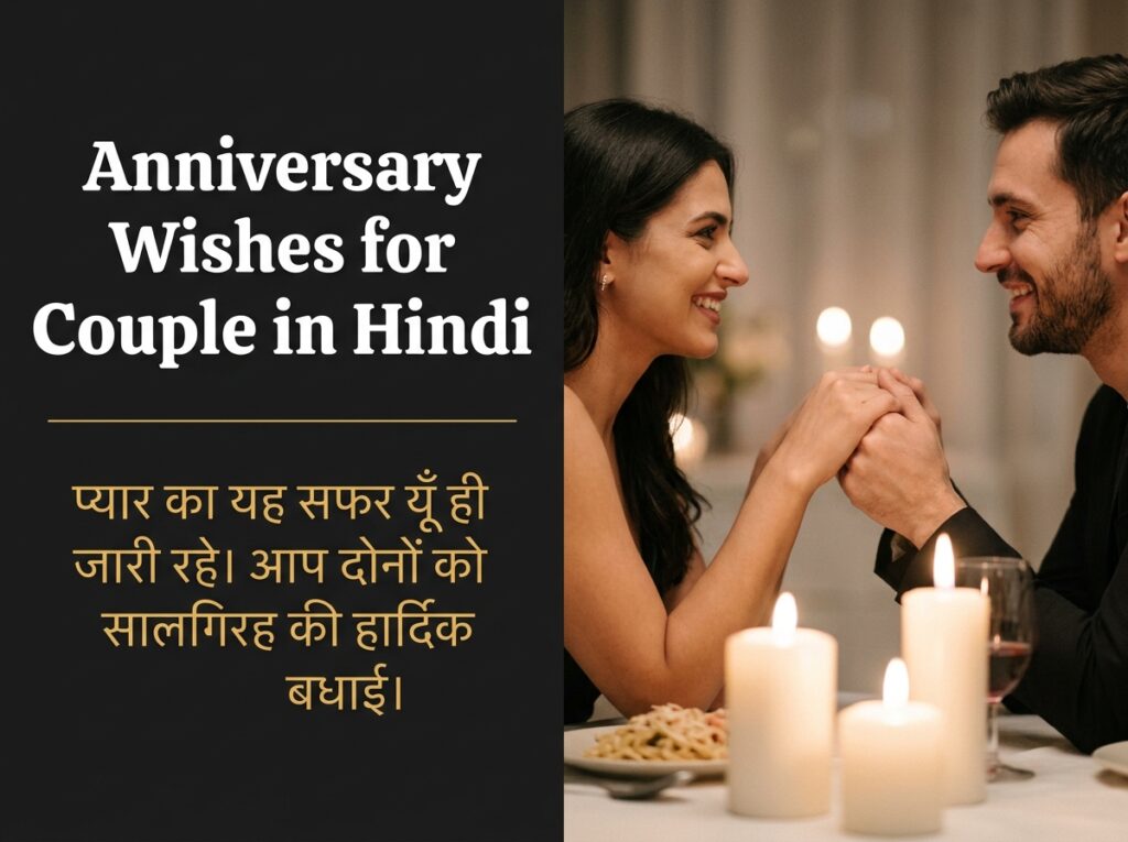 Anniversary Wishes for Couple in Hind