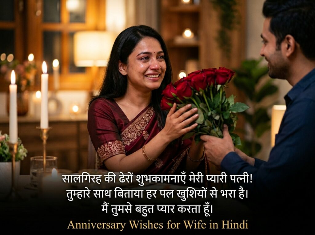 Anniversary Wishes for Wife in Hindi