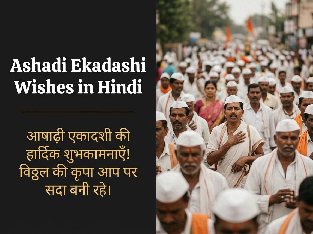 Ashadi Ekadashi Wishes in Hindi