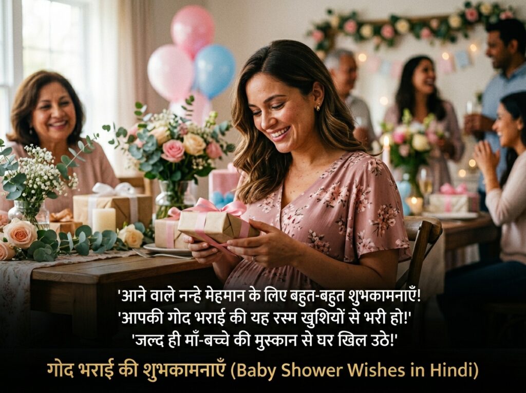 Baby Shower Wishes in Hindi