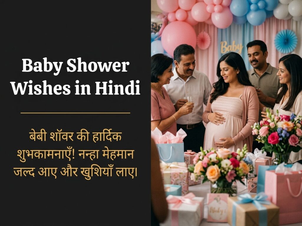 Baby Shower Wishes in Hindi