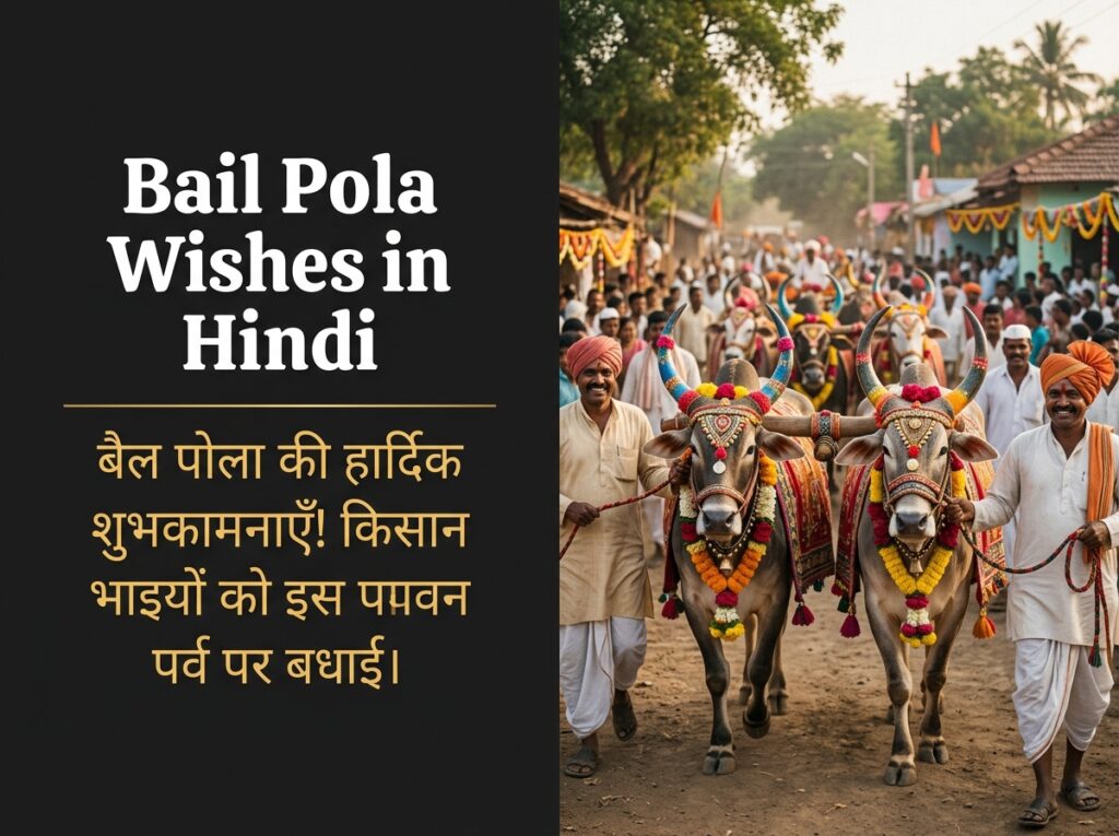 Bail Pola Wishes in Hindi
