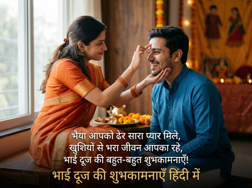Bhai Dooj Wishes in Hindi