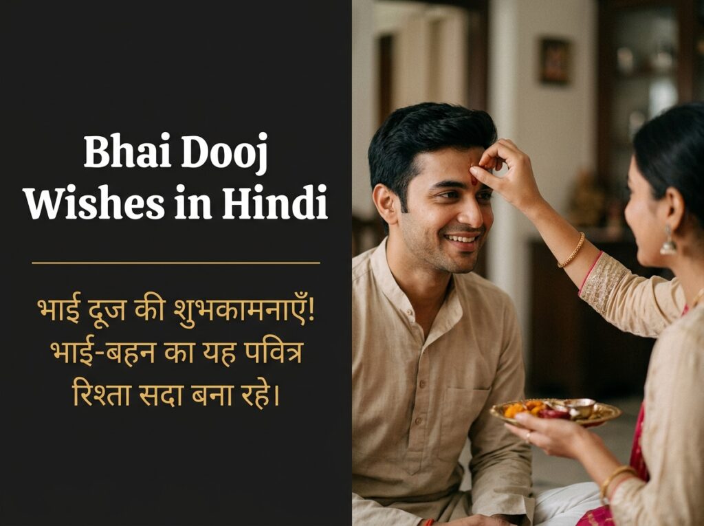 Bhai Dooj Wishes in Hindi