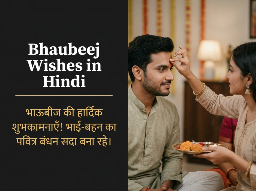Bhaubeej Wishes in Hindi