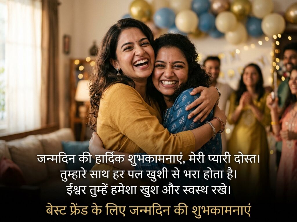Birthday Wishes for Best Friend in Hindi