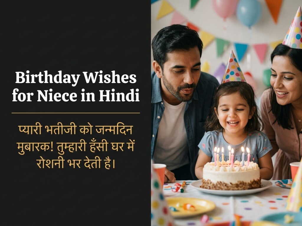Birthday Wishes for bhanji in Hindi