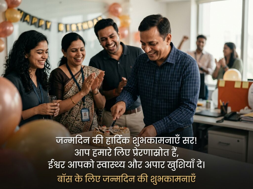 Birthday Wishes for Boss in Hindi