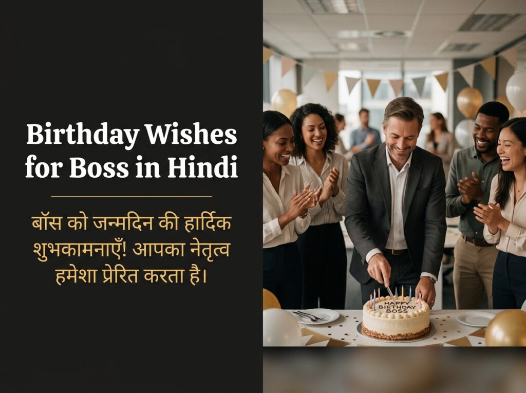 Birthday Wishes for Boss in Hindi