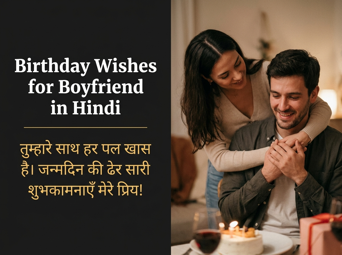 Birthday Wishes for Boyfriend in Hindi