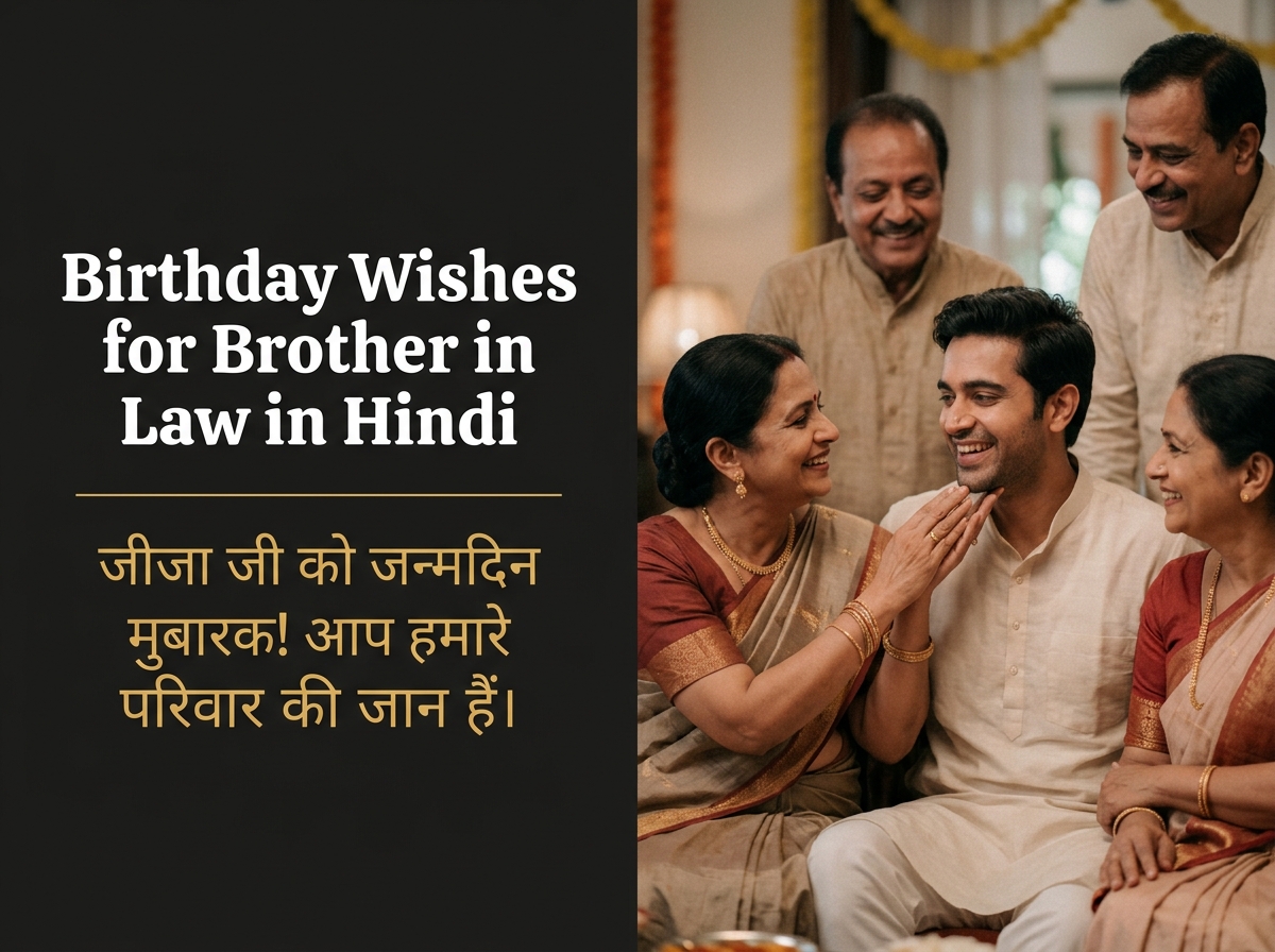 Birthday Wishes for Brother in Law in Hindi
