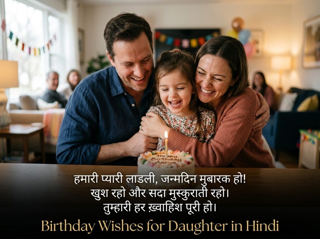 Birthday Wishes for Daughter in Hindi