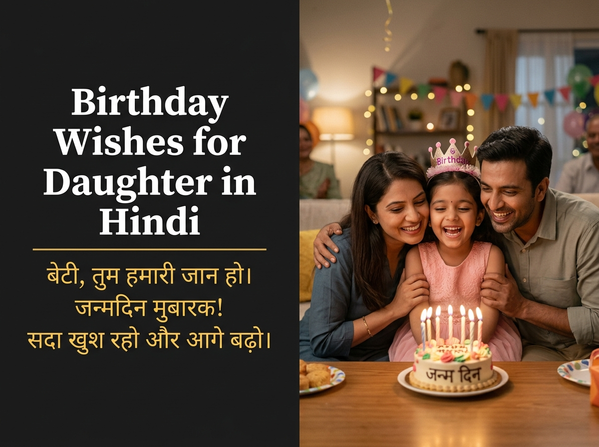 Birthday Wishes for Daughter in Hindi