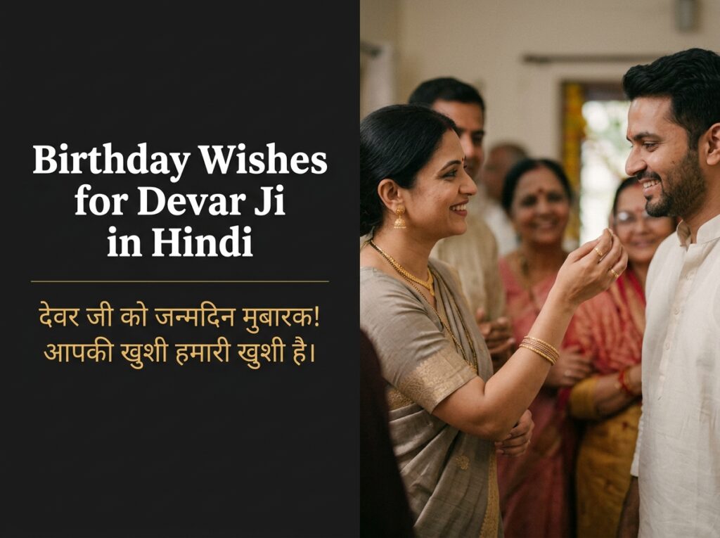 Birthday Wishes for Devar Ji in Hindi
