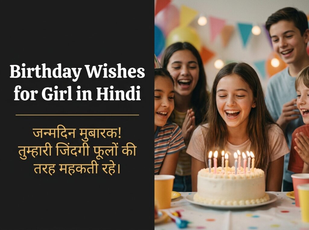 Birthday Wishes for Girl in Hindi
