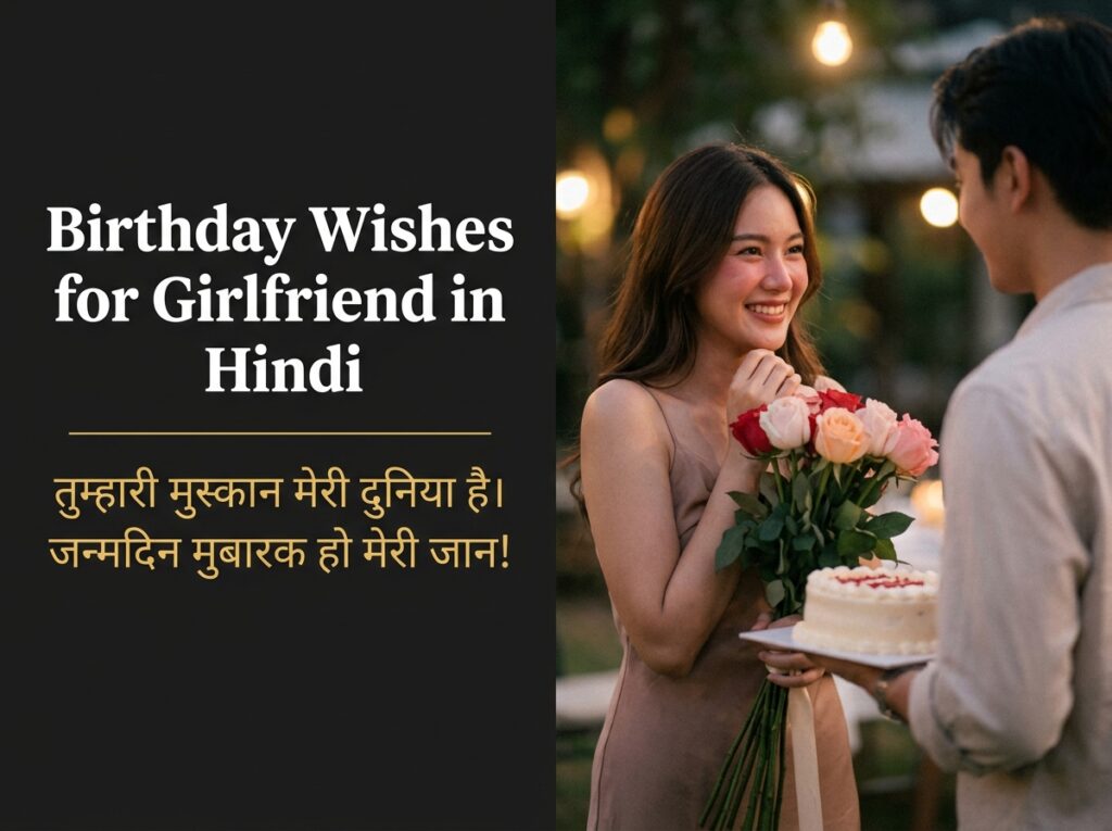 Birthday Wishes for Girlfriend in Hindi