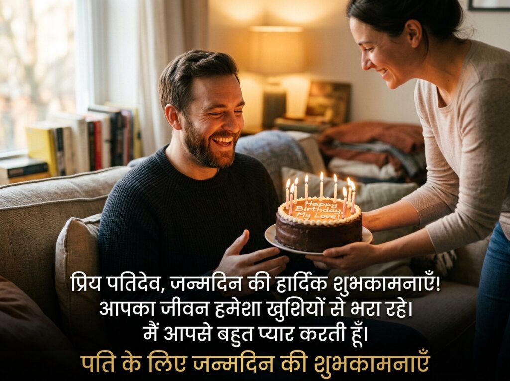 Birthday Wishes for Husband in Hindi