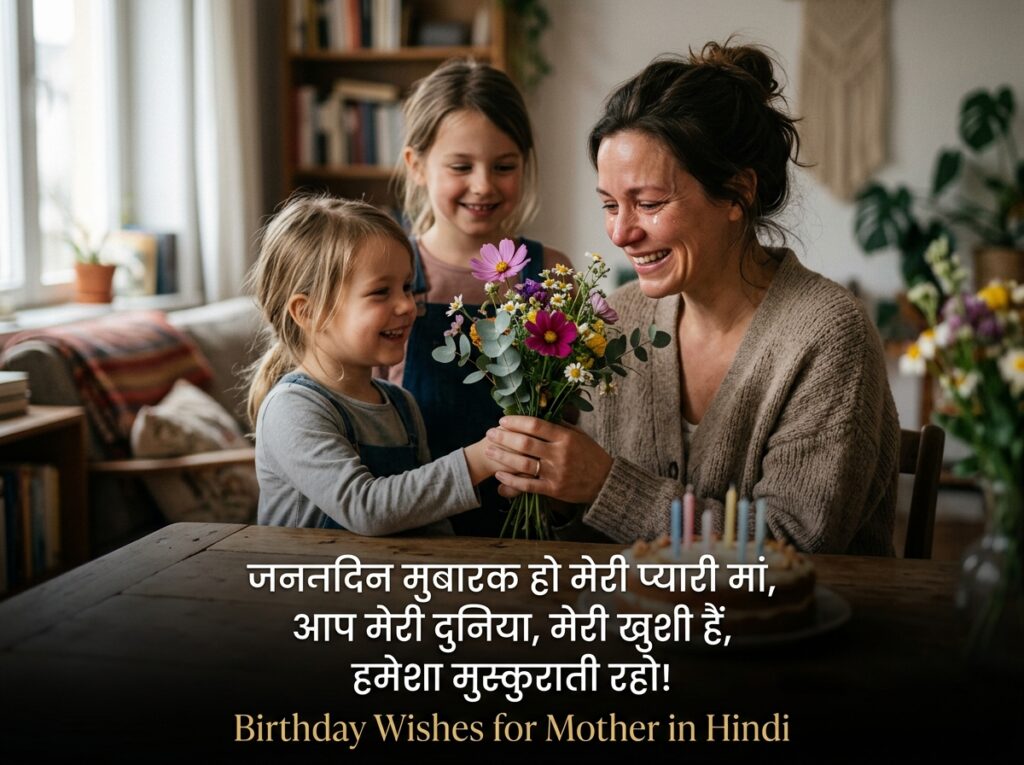 Birthday Wishes for Mother in Hindi