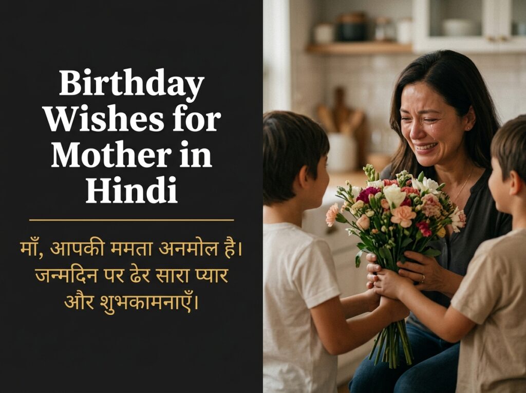 Birthday Wishes for Mother in Hindi