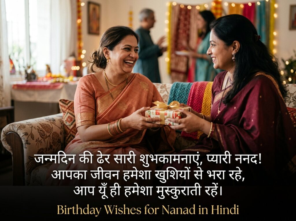 Birthday Wishes for Nanad in Hindi