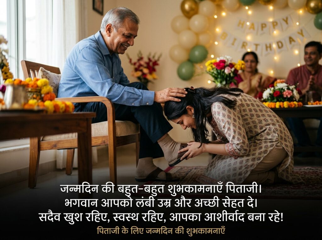 Birthday Wishes for Papa/Father in Hindi
