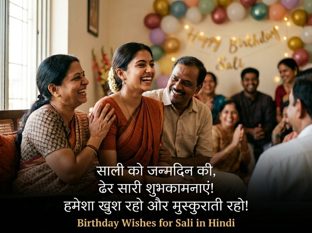 Birthday Wishes for Sali in Hindi