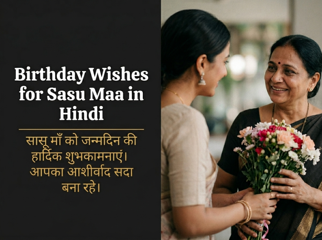 Birthday Wishes for Sasu Maa in Hindi