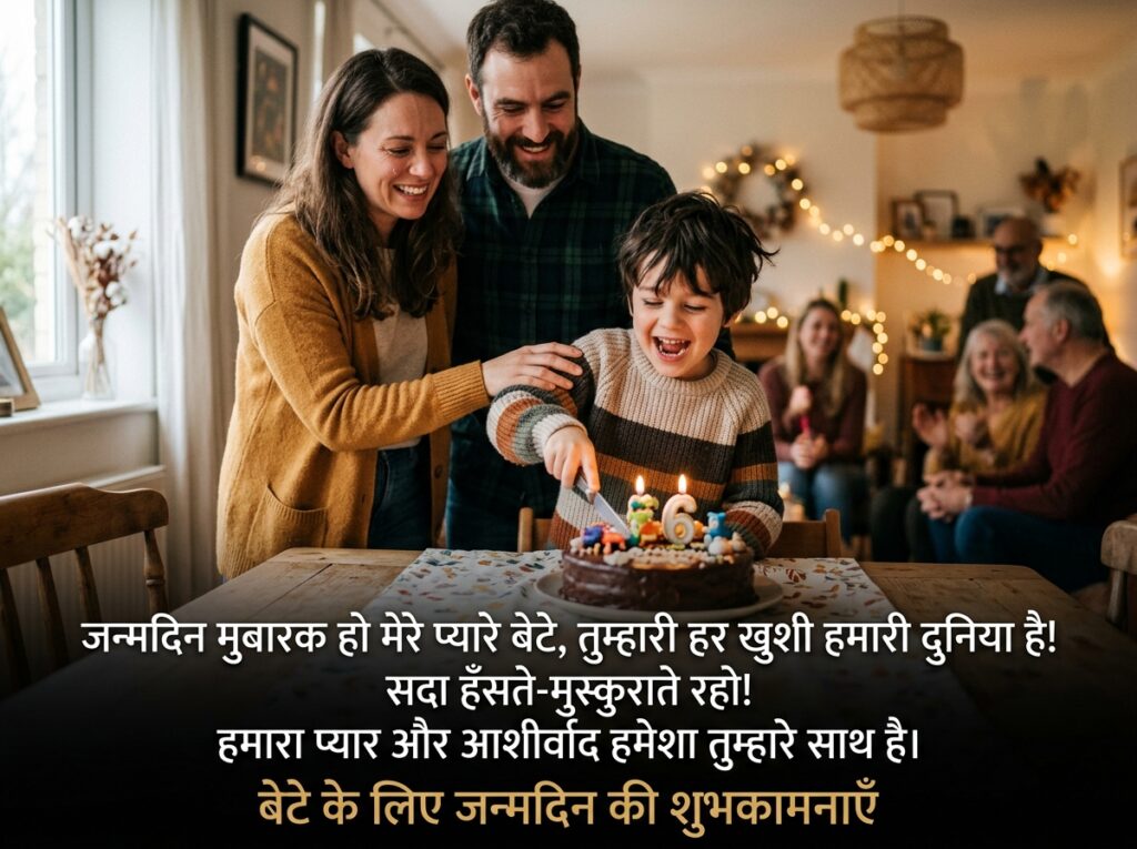 Birthday Wishes for Son in Hindi