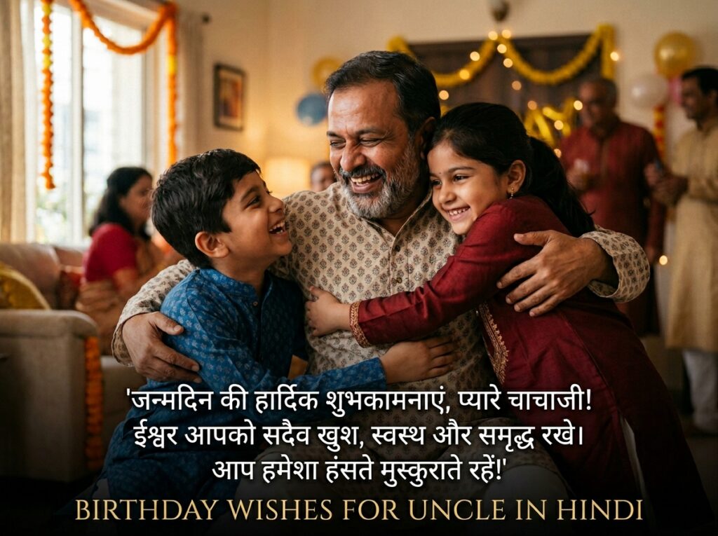 Birthday Wishes for Uncle in Hindi