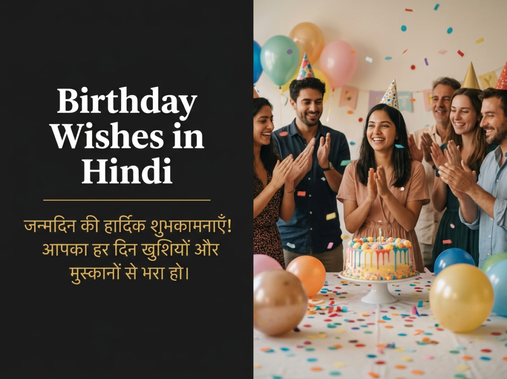 Birthday Wishes in Hindi