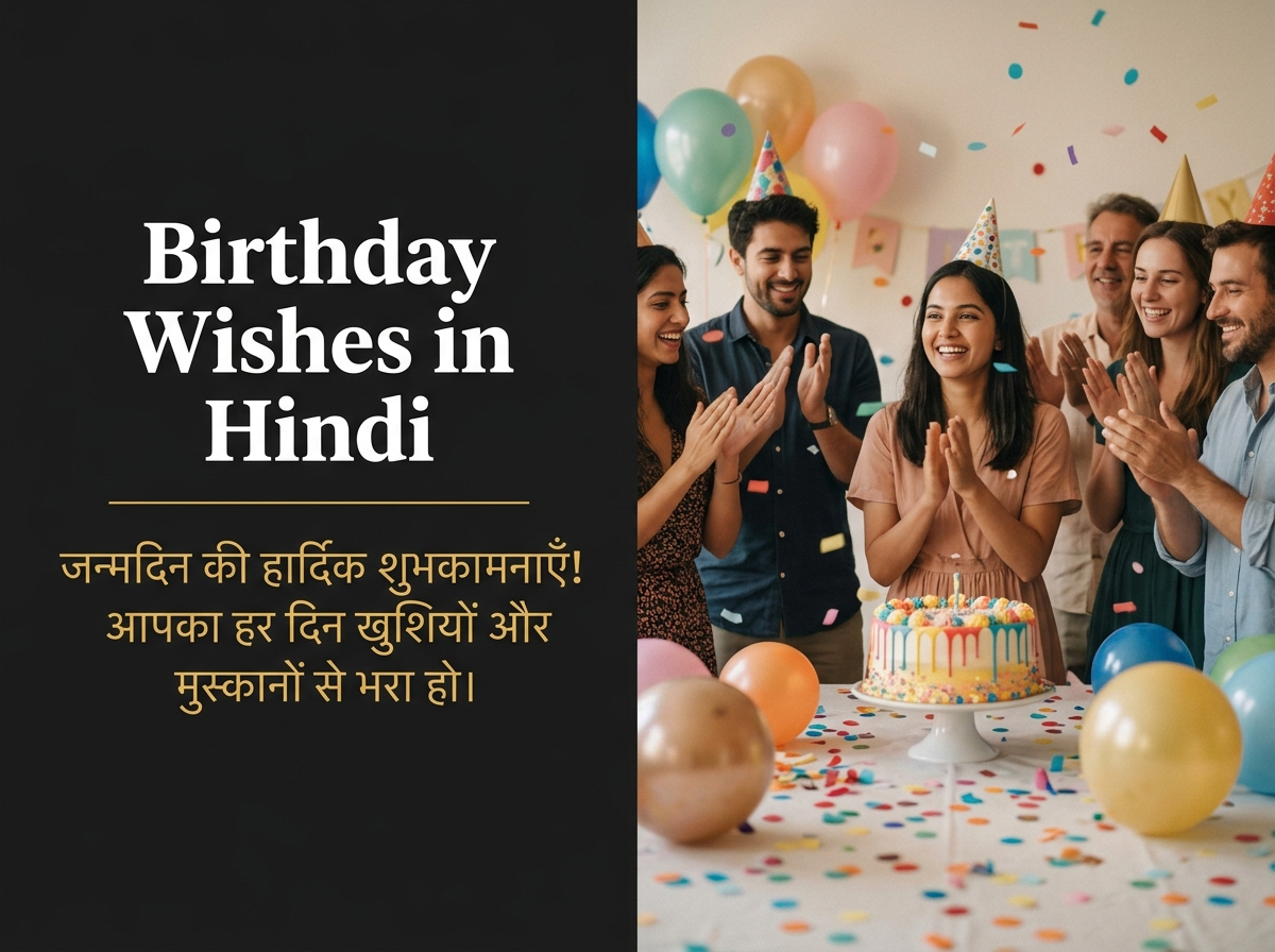 Birthday Wishes in Hindi