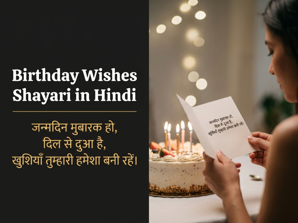 Birthday Wishes Shayari in Hindi