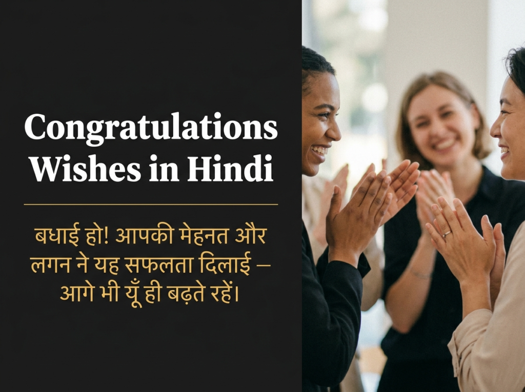 Congratulations Wishes in Hindi