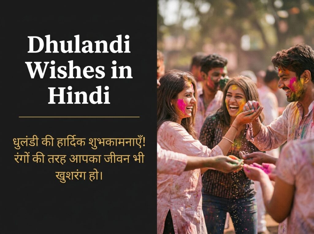 Dhulandi Wishes in Hindi