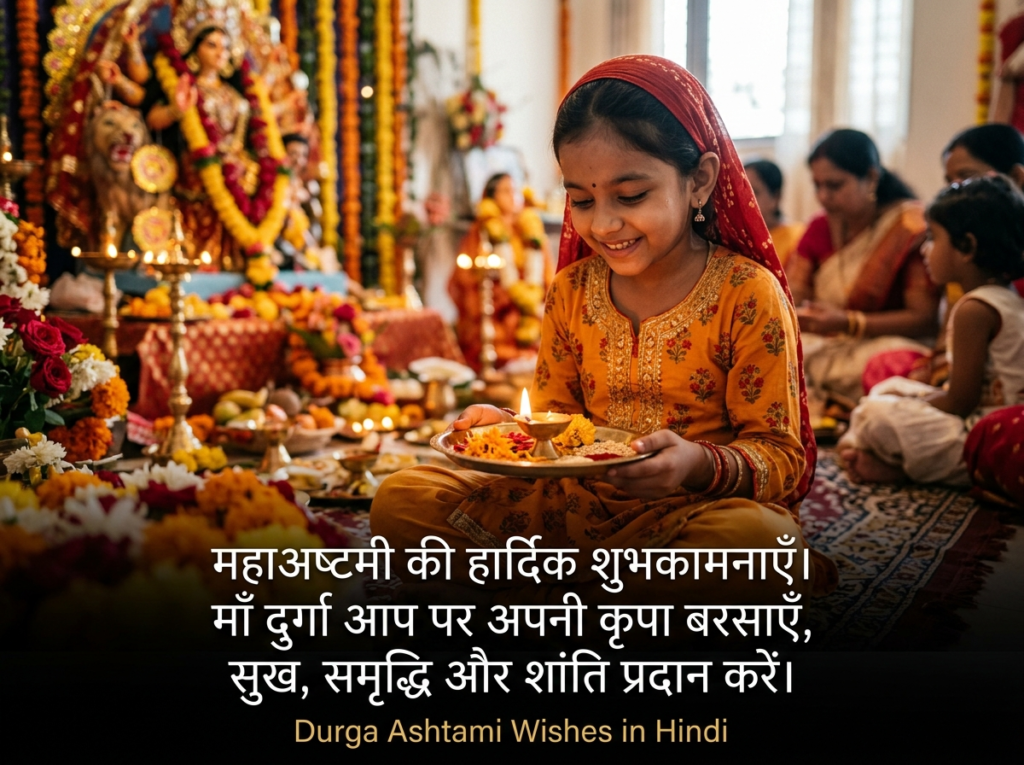  Durga Ashtami Wishes in Hindi 