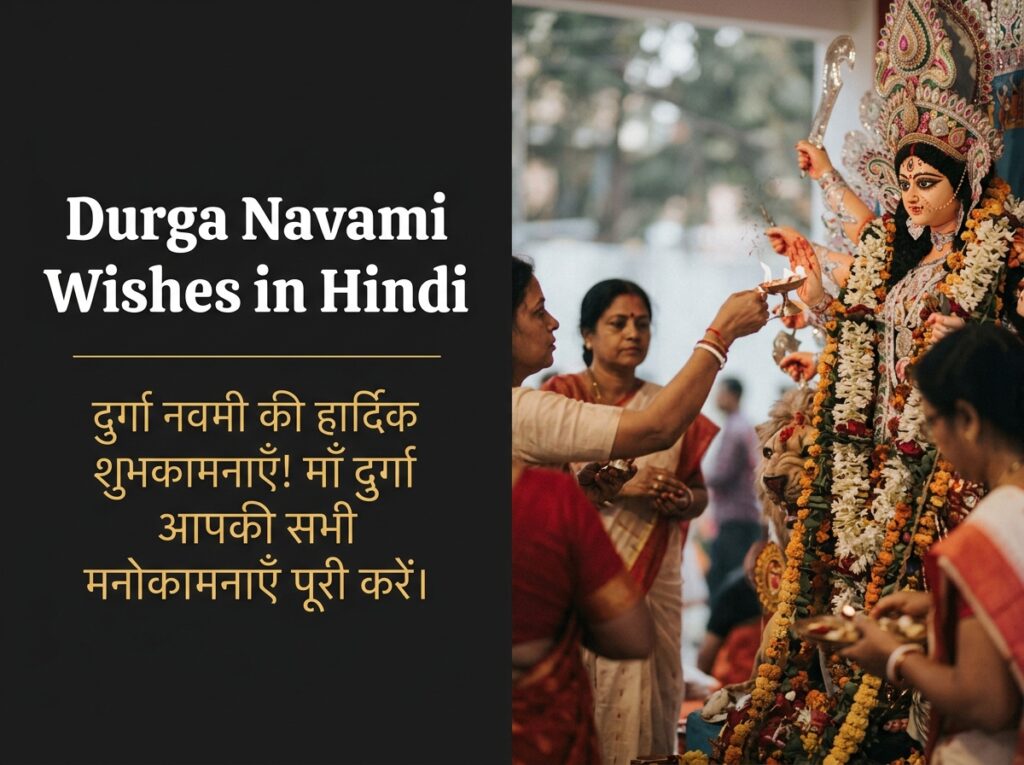 Durga Navami Wishes in Hindi