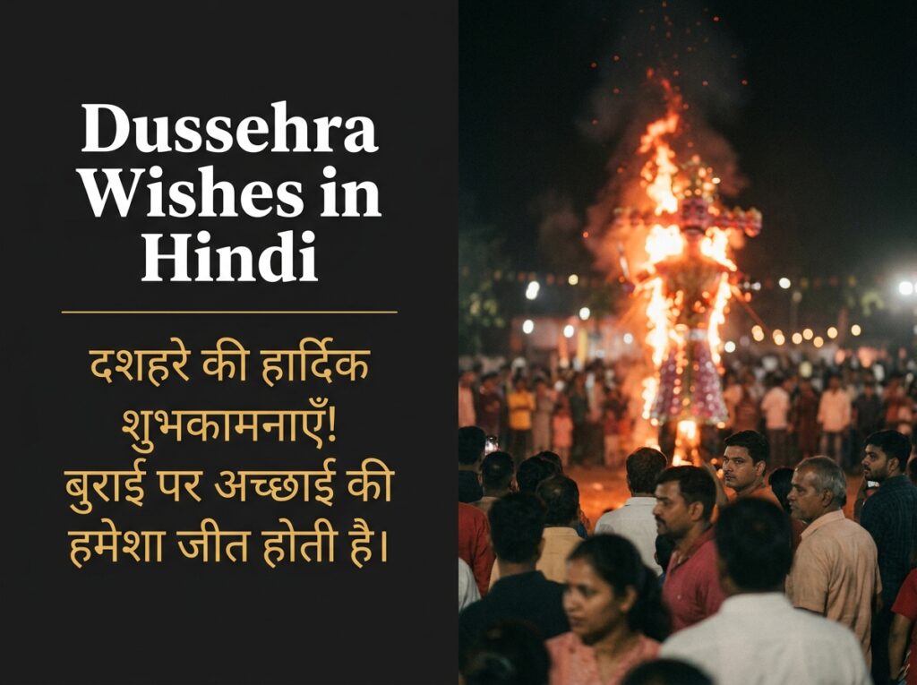 Dussehra Wishes in Hindi