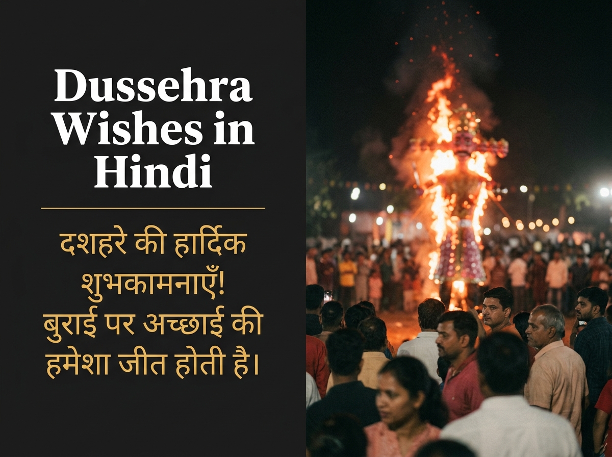 Dussehra Wishes in Hindi