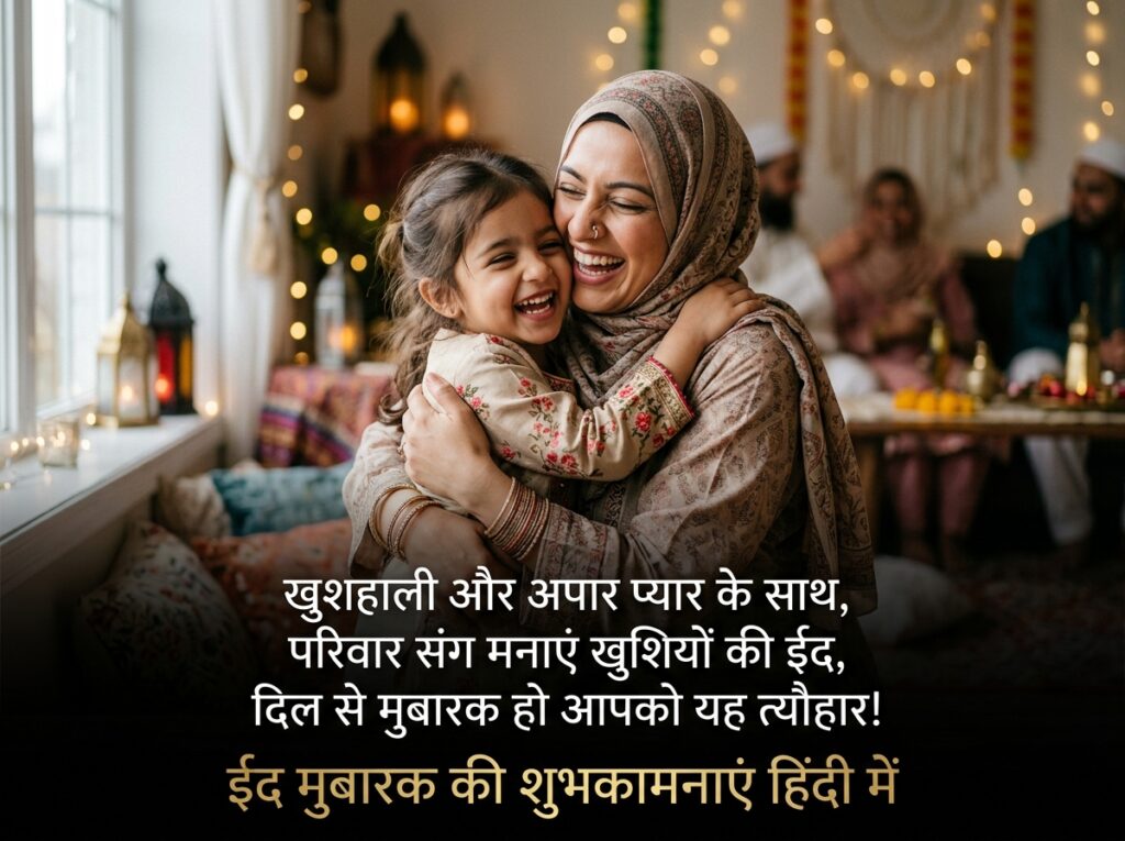 Eid Mubarak Wishes in Hindi