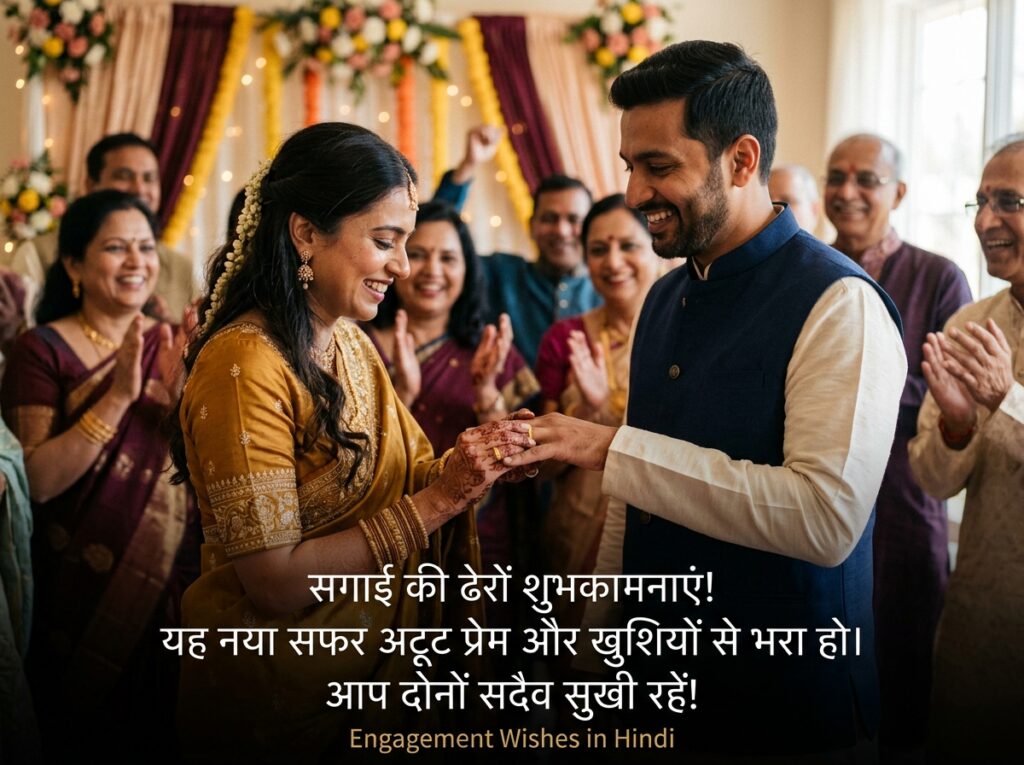 Engagement Wishes in Hindi