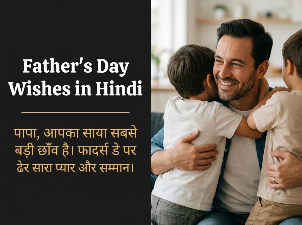 Father's Day Wishes in Hindi