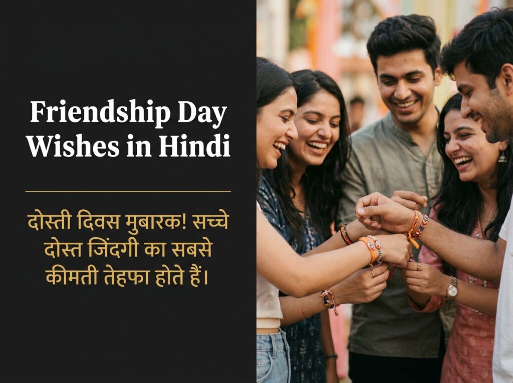 Friendship Day Wishes in Hindi
