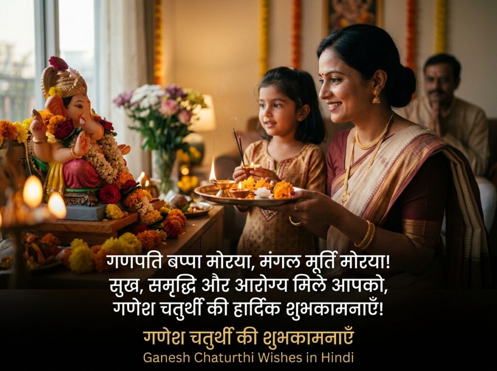 Ganesh Chaturthi Wishes in Hindi
