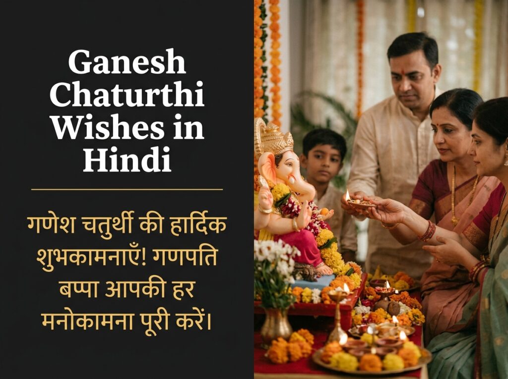 Ganesh Chaturthi Wishes in Hindi