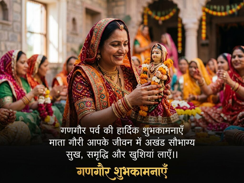 Gangaur Wishes in Hindi