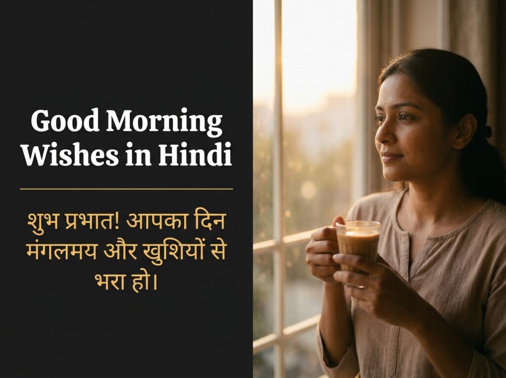 Good Morning Wishes in Hindi
