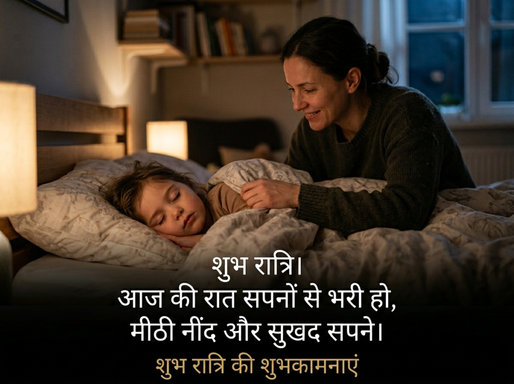 Good Night Wishes in Hindi