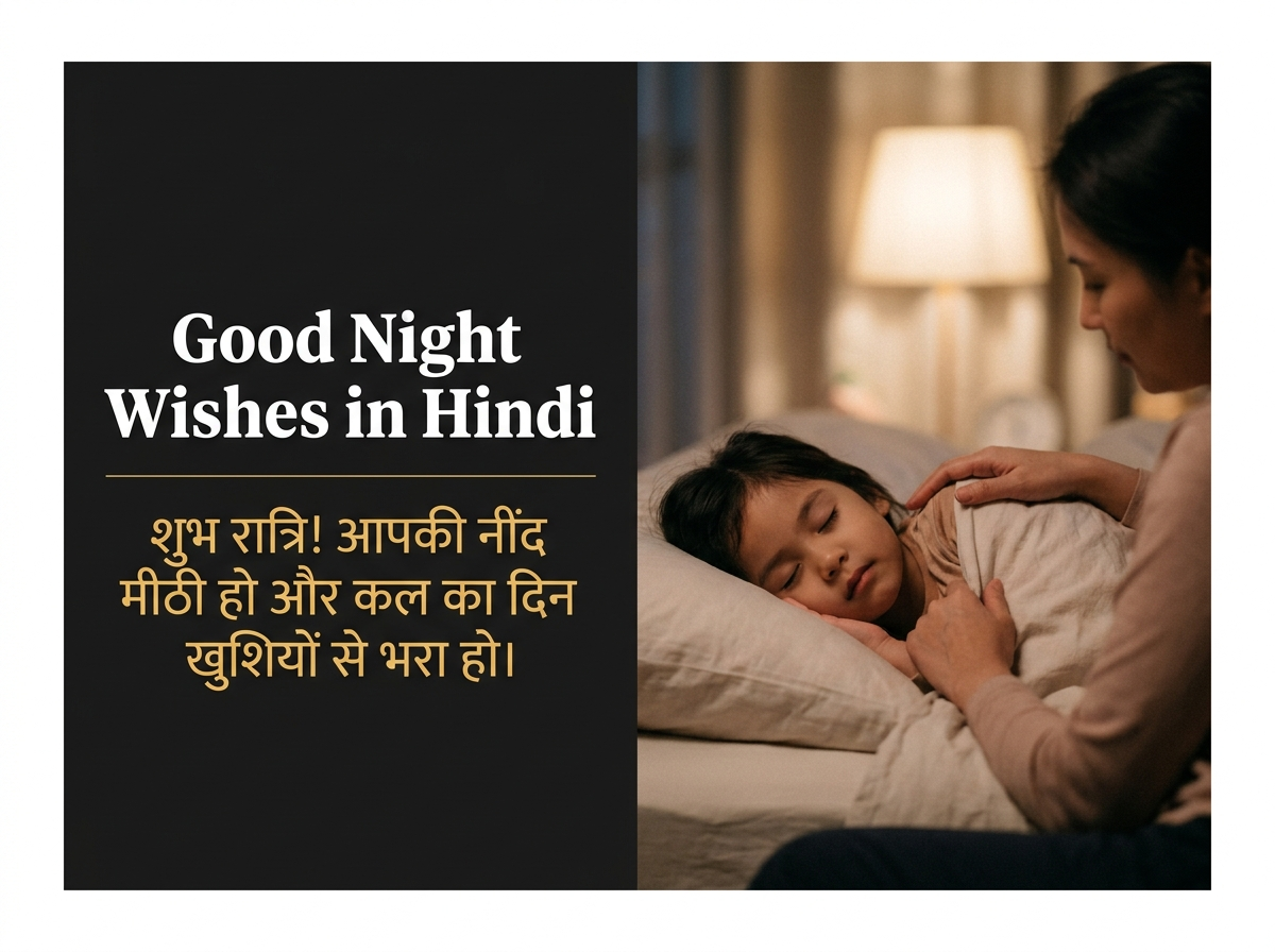 Good Night Wishes in Hindi